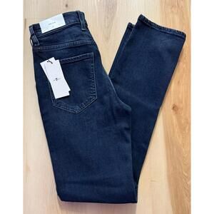 7 For All Mankind Easy Slim Sunbeam Jeans Women Size 26